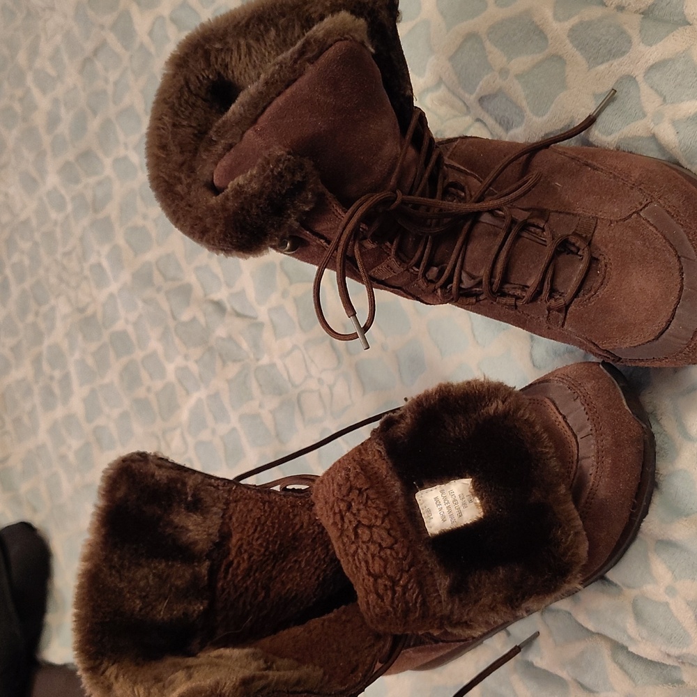 St John's Bay lined leather boots
